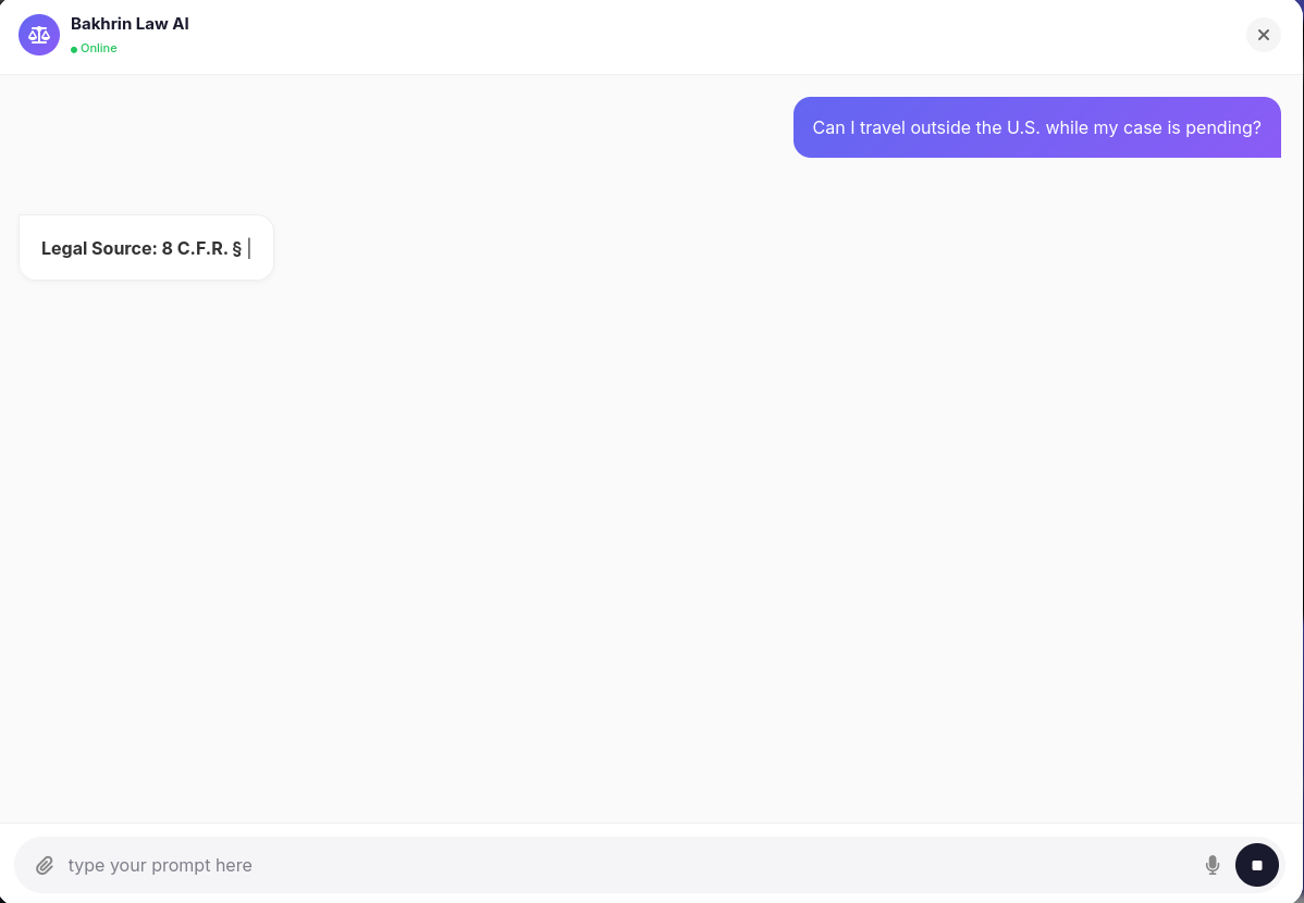 AI analyzes your question